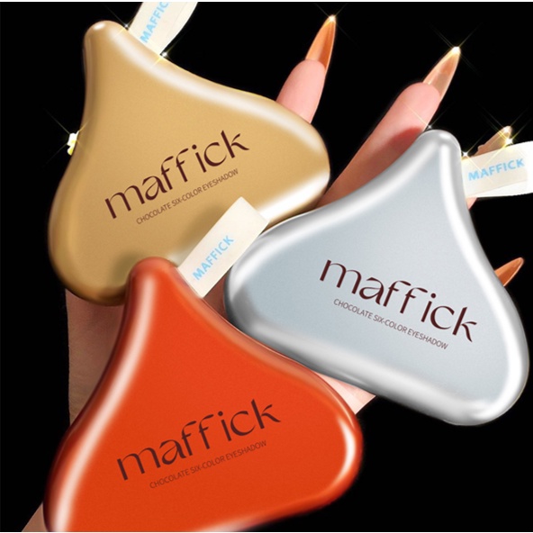 Bảng mắt MAFFICK Chocolate Kisses 6 màu - nội địa trung