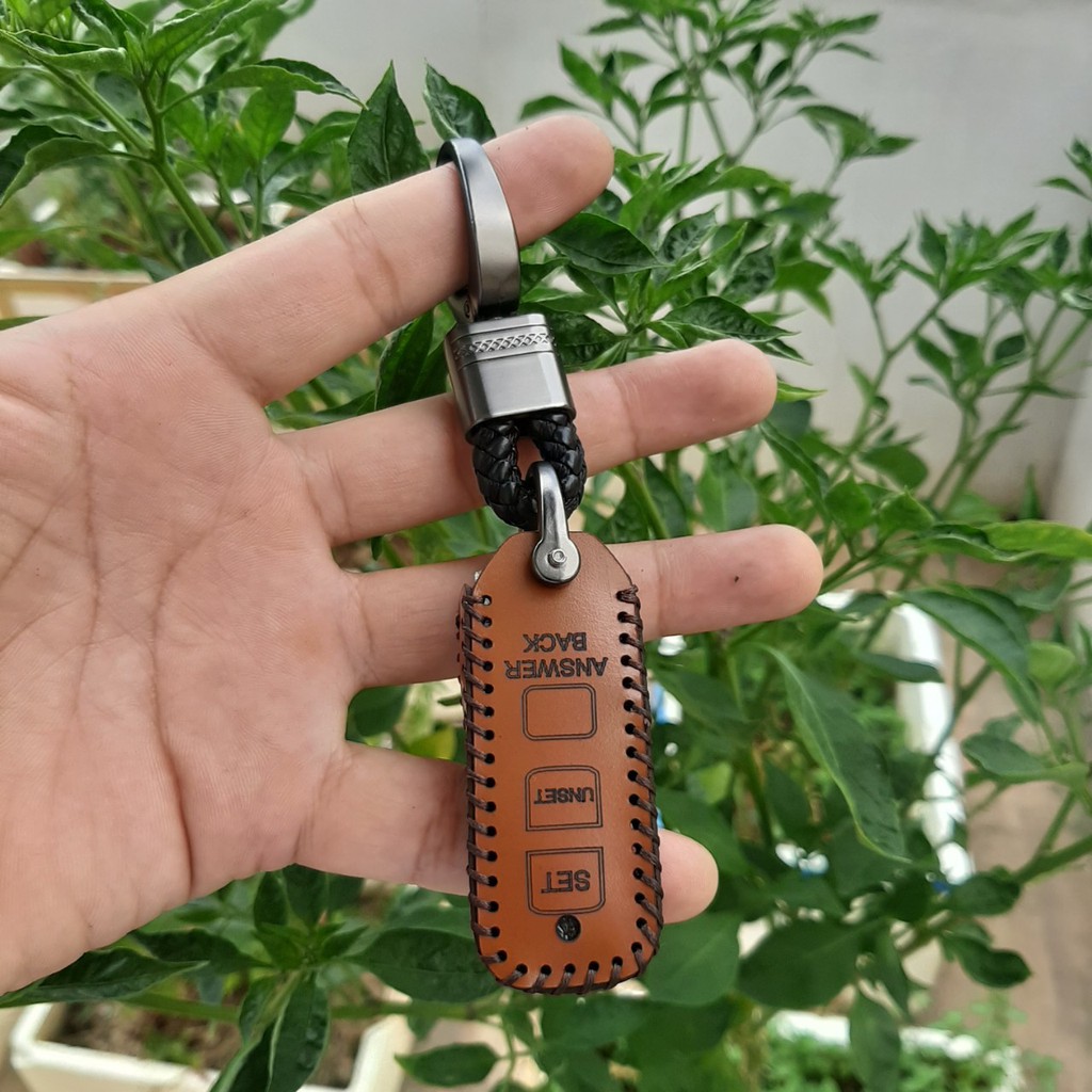 Bao Da Remote Honda Vario 125, Scoopy handmade da thật, bảo hành 2 năm