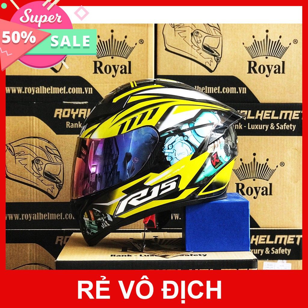 MŨ FULLFACE M138B ĐEN BÓNG LÊN TEM R15 CỰC ĐẸP, TẶNG TÚI XÁCH, BẢO HÀNH 12 THÁNG
