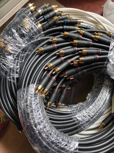 Jack Rắc AV (RCA) hoa sen nhập khẩu Made in TAIWAN. Báo giá1 Jack.