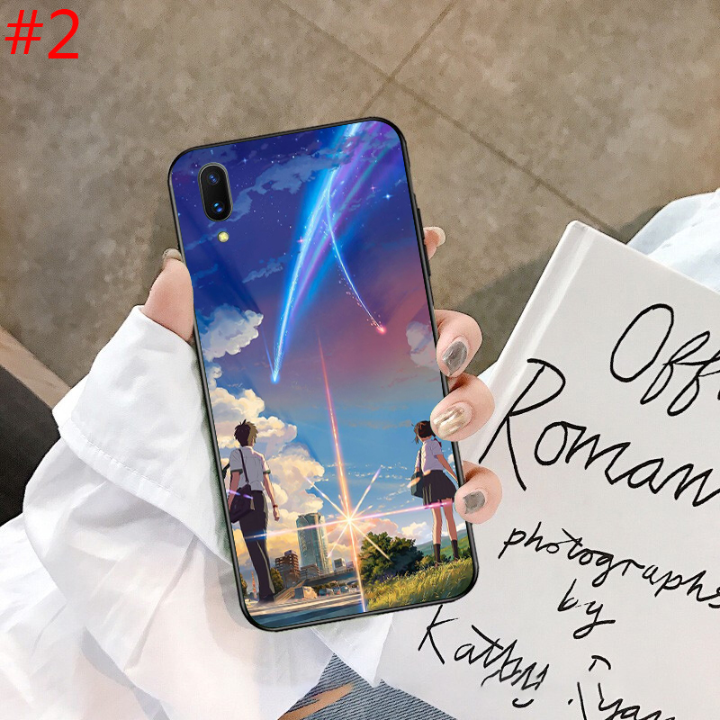 Ốp Điện Thoại Hình Anime Your Name Cho Oppo A3S A5S A37 A39 A57 Neo 9 A5 A7 2018 A59 F1S A77 F3 A83 A1 F5 A73 F7