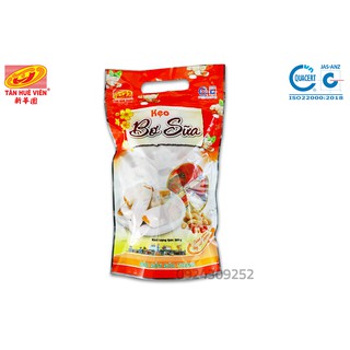Kẹo Bơ sữa Đậu phộng Tân Huê Viên Túi 380g
