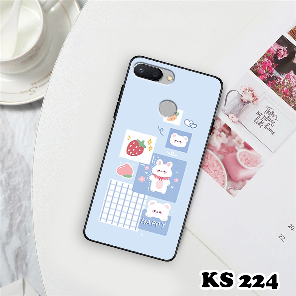 Ốp lưng Xiaomi Redmi 6 - Redmi 6A - Redmi 6X - Redmi 6 Pro - Ốp in hình thỏ con dễ thương - Lưng nhám Viền  TPU cao cấp