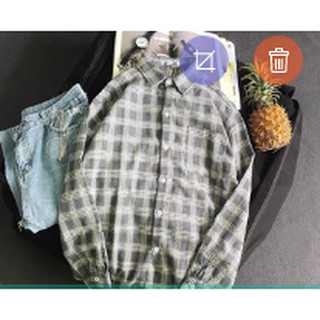 Áo sơ mi caro nam, áo sơ mi flannel kẻ caro thời trang trẻ trung năng động