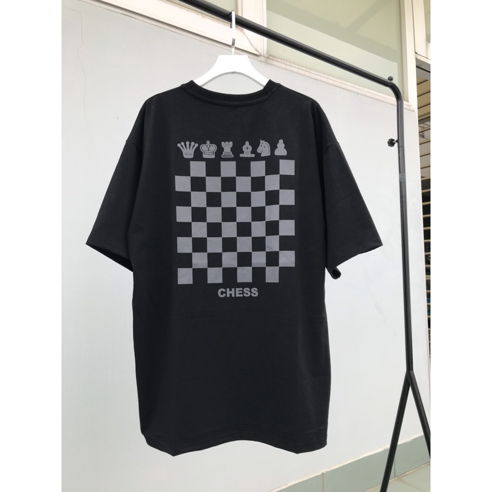 ÁO THUN CHESS GIÁ SỈ PHÔNG NAM NỮ TAY NGẴN VÀ LỠ GIA ĐÌNH CẶP ĐÔI CÓ SIZE TRẺ EM CHO BÉ TRAI GÁI UNISEX GIÁ RẺ