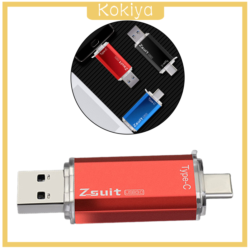 [KOKIYA]USB 3.0 Dual Interface High Speed USB Disk for Type C Smartphones PC MacBook