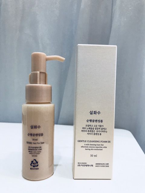 [ mới 2024] Sữa rửa mặt dịu nhẹ làm sạch bụi bẩn và tế bào chết Sulwhasoo 50ml