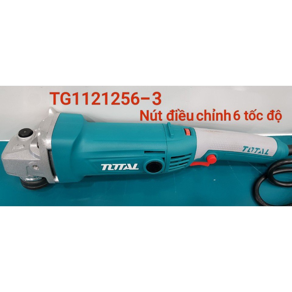 5" (125mm) Máy mài góc cầm tay có chỉnh tốc 1010W TOTAL TG1121256-3