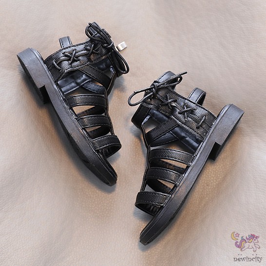 Giày Xăng Đan Đế Mềm Chống Trượt Sành Điệu Dành Cho Bé Gái