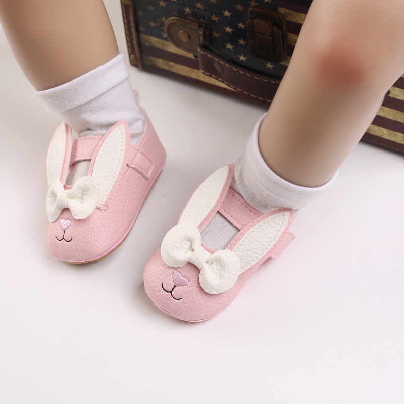 Giày tập đi VALEN SINA chống trượt hình thỏ hoạt hình cho bé gái