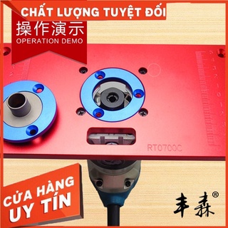 🔺🔺 🔺🔺 mặt bàn máy phay đỏ - mặt bàn máy soi cầm tay cốt 12.7mm dùng để chế tạo mặt bàn máy phay