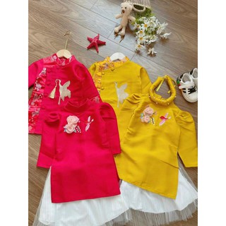 Áo dài tết cho bé