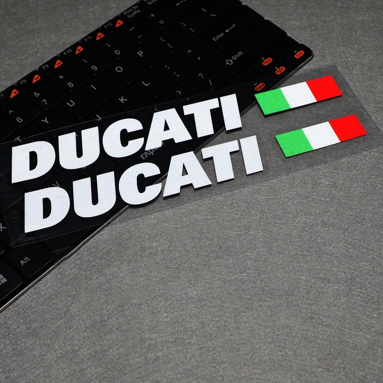 Miếng Dán logo supreme Cho Xe ducati 795 796 696 1100 1098 1198