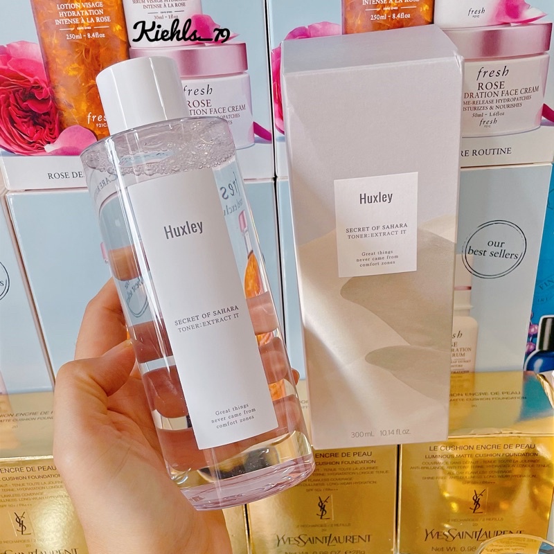 Nước hoa hồng Toner huxley fullbox