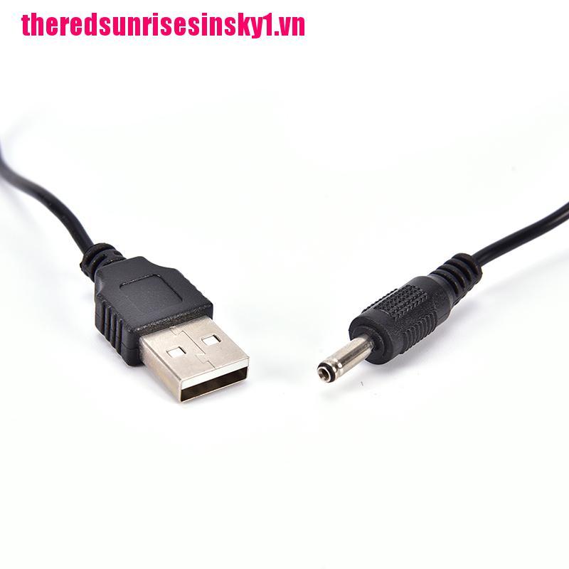 (3C) Giắc Chuyển Đổi Từ Usb-A Sang 2.0-5.5mm Male Dc 5v