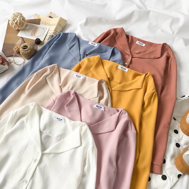Áo sơ mi cổ bẻ