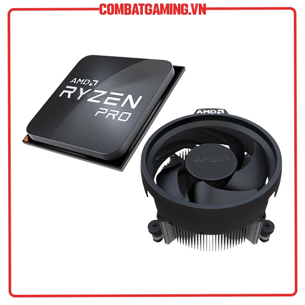 Bộ Vi Xử Lý CPU AMD RYZEN 3 PRO 4350G MPK Chính Hãng AMD VN (No Box, CPU + Tản Wraith Stealth)