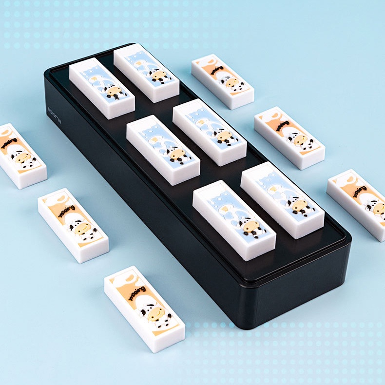 Cục gôm họa tiết 2D hoạt hình đáng yêu