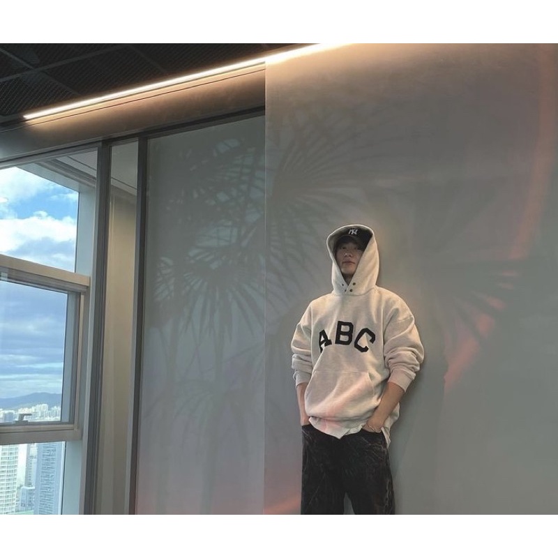 Áo hoodie JAEHYUN NCT dáng rộng basic in chữ ABC | BigBuy360 - bigbuy360.vn