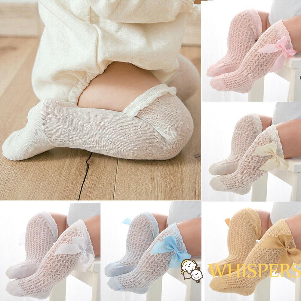 Đôi vớ cao tới gối in hình dễ thương cho bé