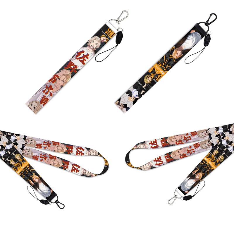 Dây Đeo Cổ Họa Tiết Hoạt Hình Tokyo Revengers Dùng Để Gắn Điện Thoại / Thẻ Id