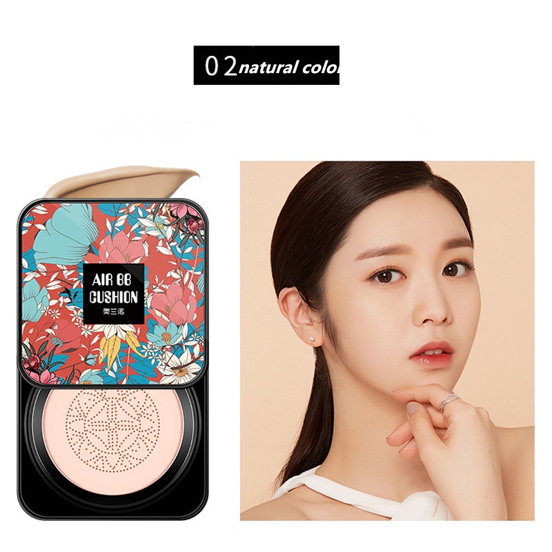 [Hàng mới về] Phấn nước kem BB ORANTOT dưỡng ẩm trang điểm sáng bóng kèm cọ đầu nấm | BigBuy360 - bigbuy360.vn