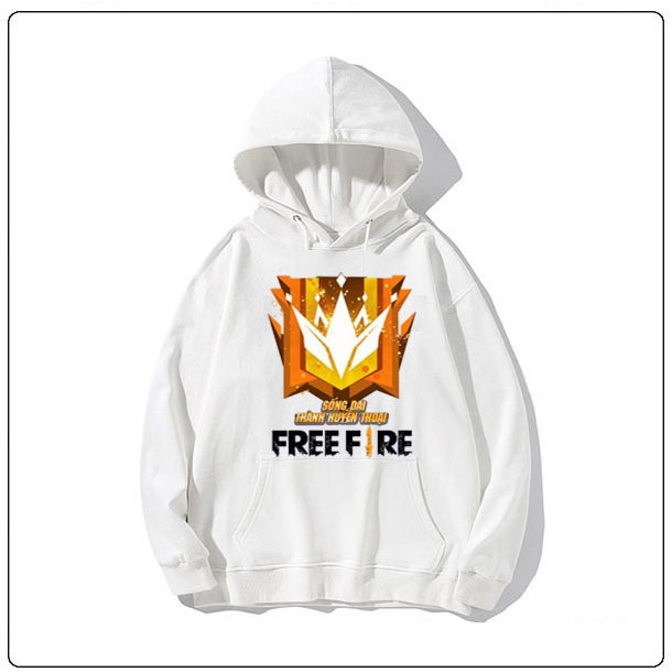 💥HOT 🎁 BST ÁO HOODIE Free Fire Rank Đại Kiện Tướng - Quỷ Kiếm - Hayato - Khủng Long cực hot 💖