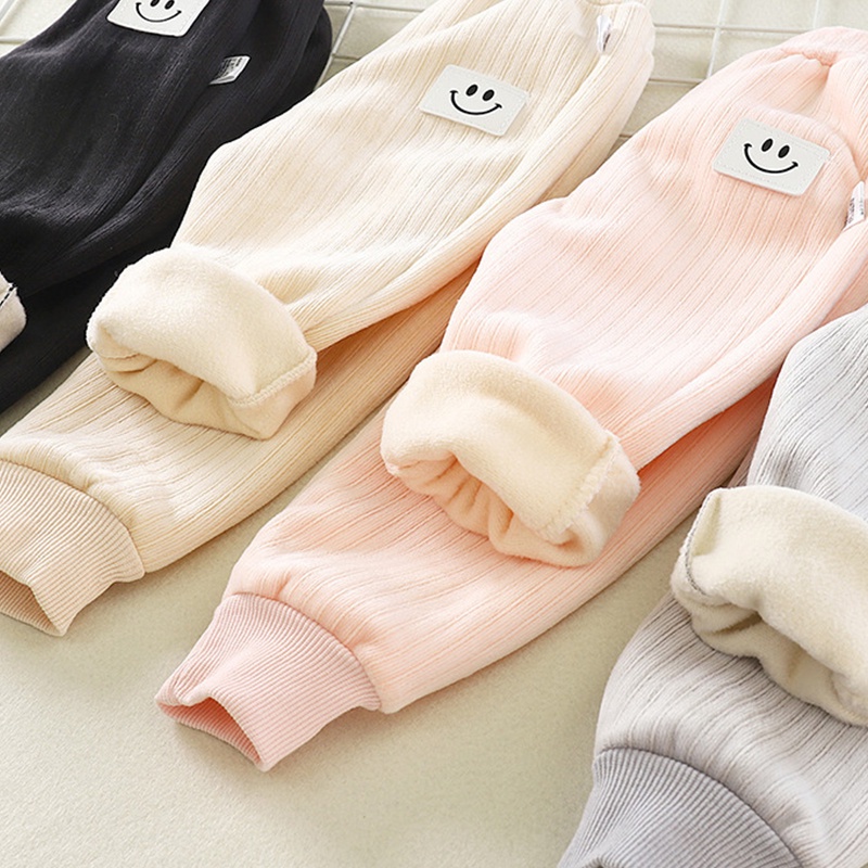 Quần Thể Thao Thiết Kế Mới Dày Dặn Giữ Ấm Cao Cấp Thời Trang Mùa Thu Đông Dành Cho Bé