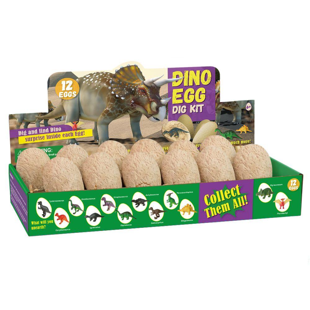 Bộ 12 Trứng Khủng Long 12 Món Đồ Chơi Dành Cho Trẻ