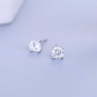 Khuyên Tai Bạc s925, Khuyên Tai Nữ Nụ Đá Chất Liệu Bạc Xinh Xắn, Bông Tai Bạc - Mã TSJB02