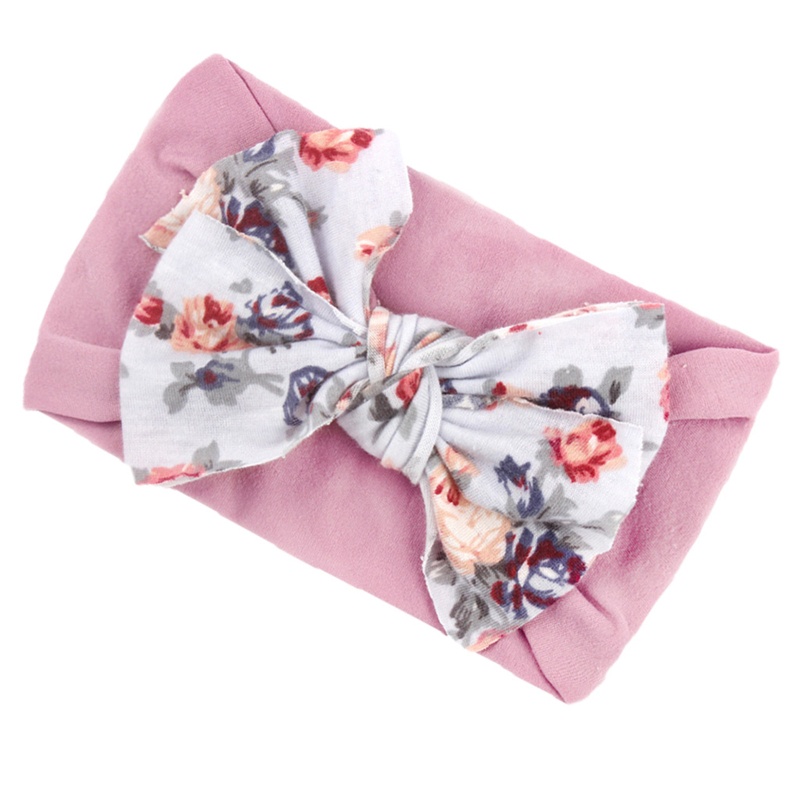 Băng Đô Nơ Co Giãn Đáng Yêu Dành Cho Bé