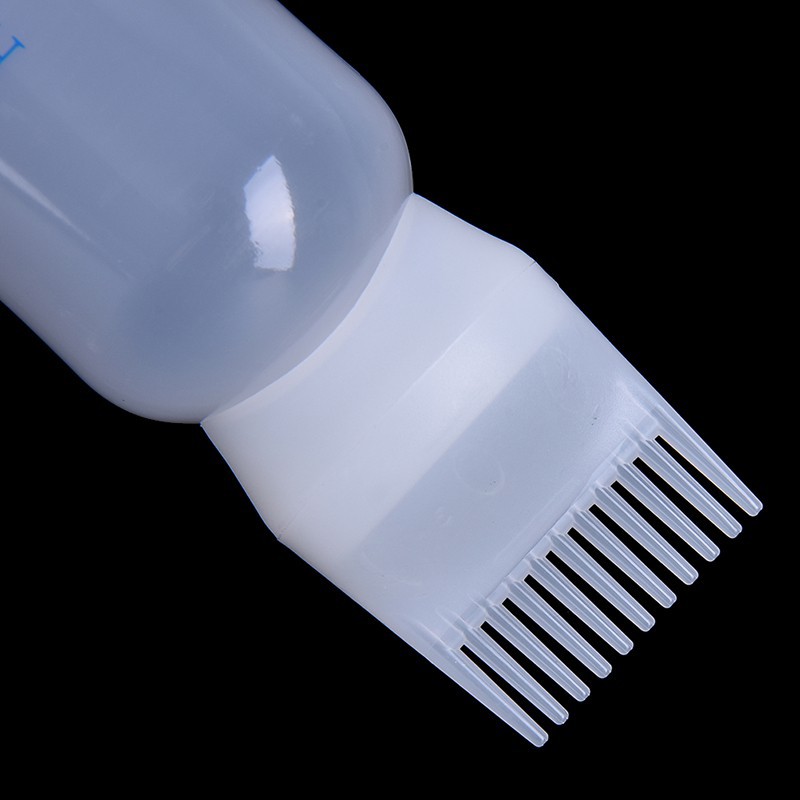 Dress up 120ML Hot Hair Dye Bottle Applicator Comb Dispensing Salon Hair Coloring Dyeing
