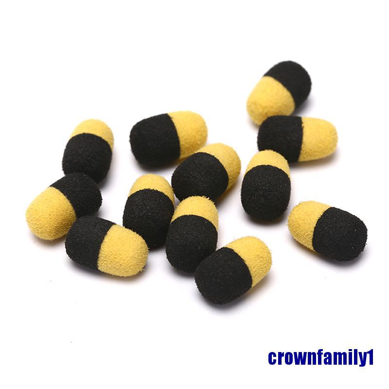 (crownfamily1) Carp Fishing Bait Foam Boilie Pop Ups Hook Fish Baits Lure Foam Terminal Tackle