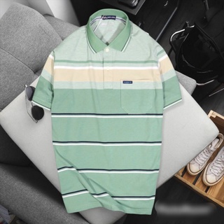 Áo thun cotton sọc