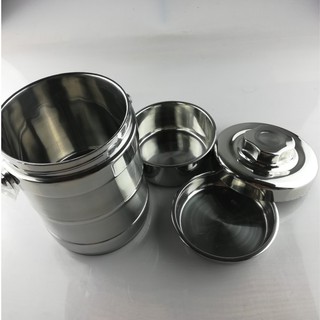Camen inox xách cơm thẳng dung tích 1,4L (Hàn Quốc)