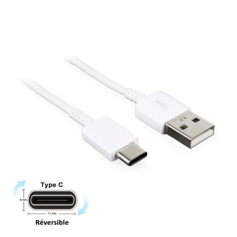 Dây xạc, Cáp Xạc chân type C Zin cho m20,A50,Note 10, S10.....