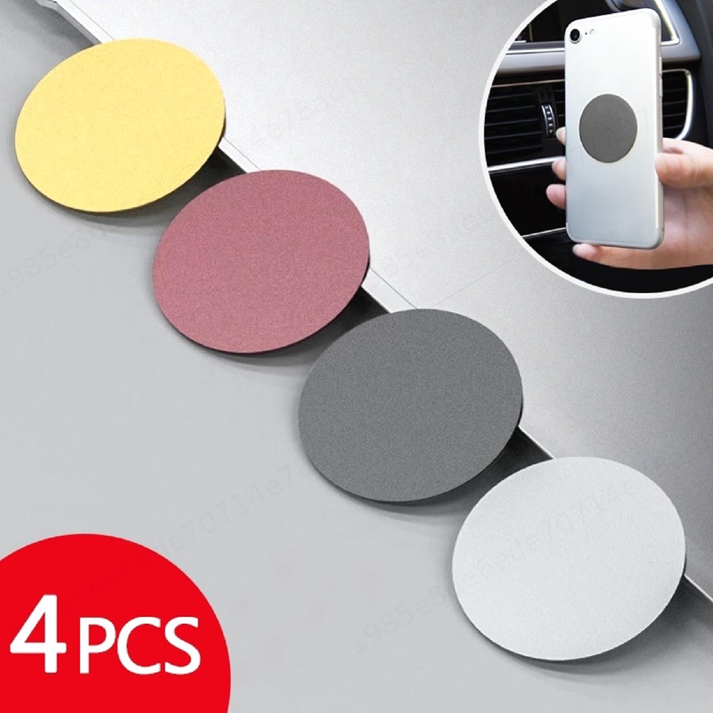 Set 4 Phụ Kiện Thay Thế Cho Giá Đỡ Điện Thoại Từ Tính Gắn Xe Ô Tô Tiện Dụng