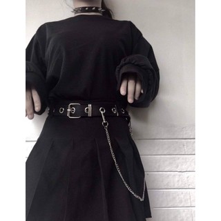 Thắt lưng khoen kèm chain