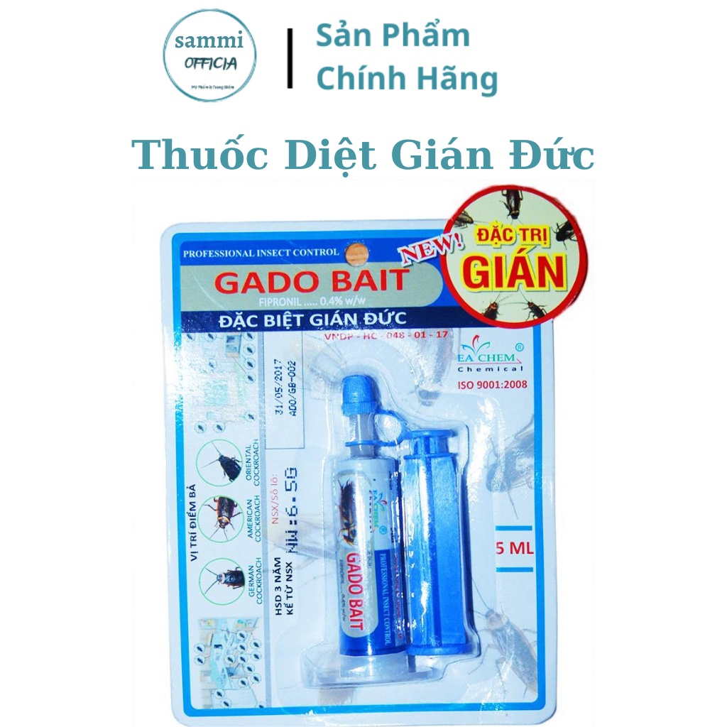Gel diệt gián tận gốc GADO BAIT ( Hàng Chính Hãng )