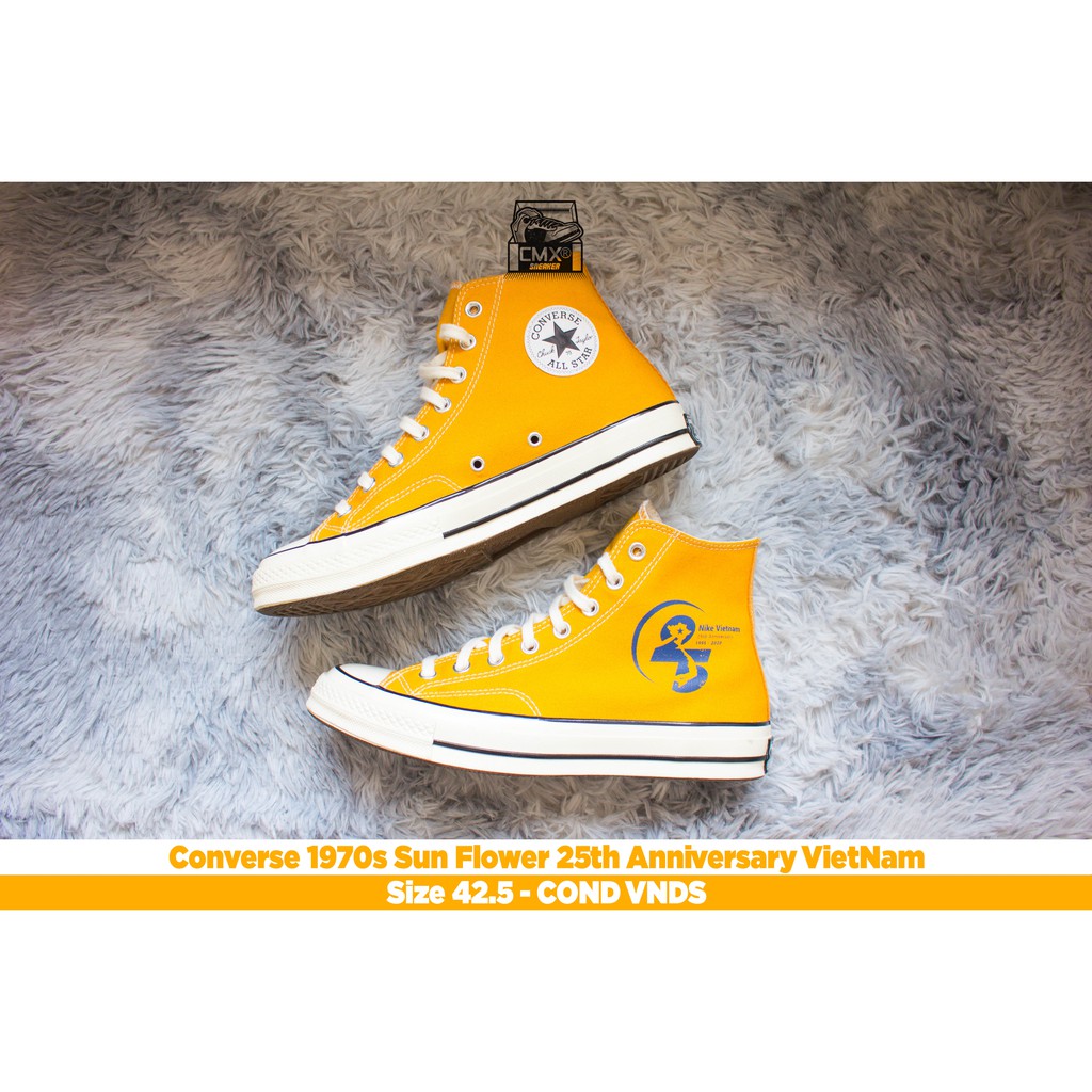 [ HÀNG CHÍNH HÃNG ] Giày Converse 1970s 25th Anniversary Việt Nam ' Sun Flower ' - REAL AUTHETIC 100%