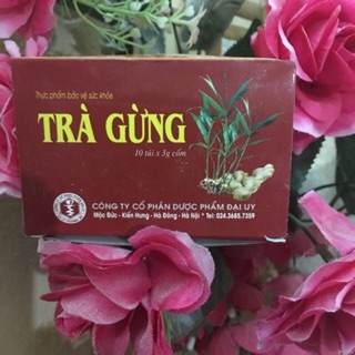 Trà gừng (nhiều công dụng)