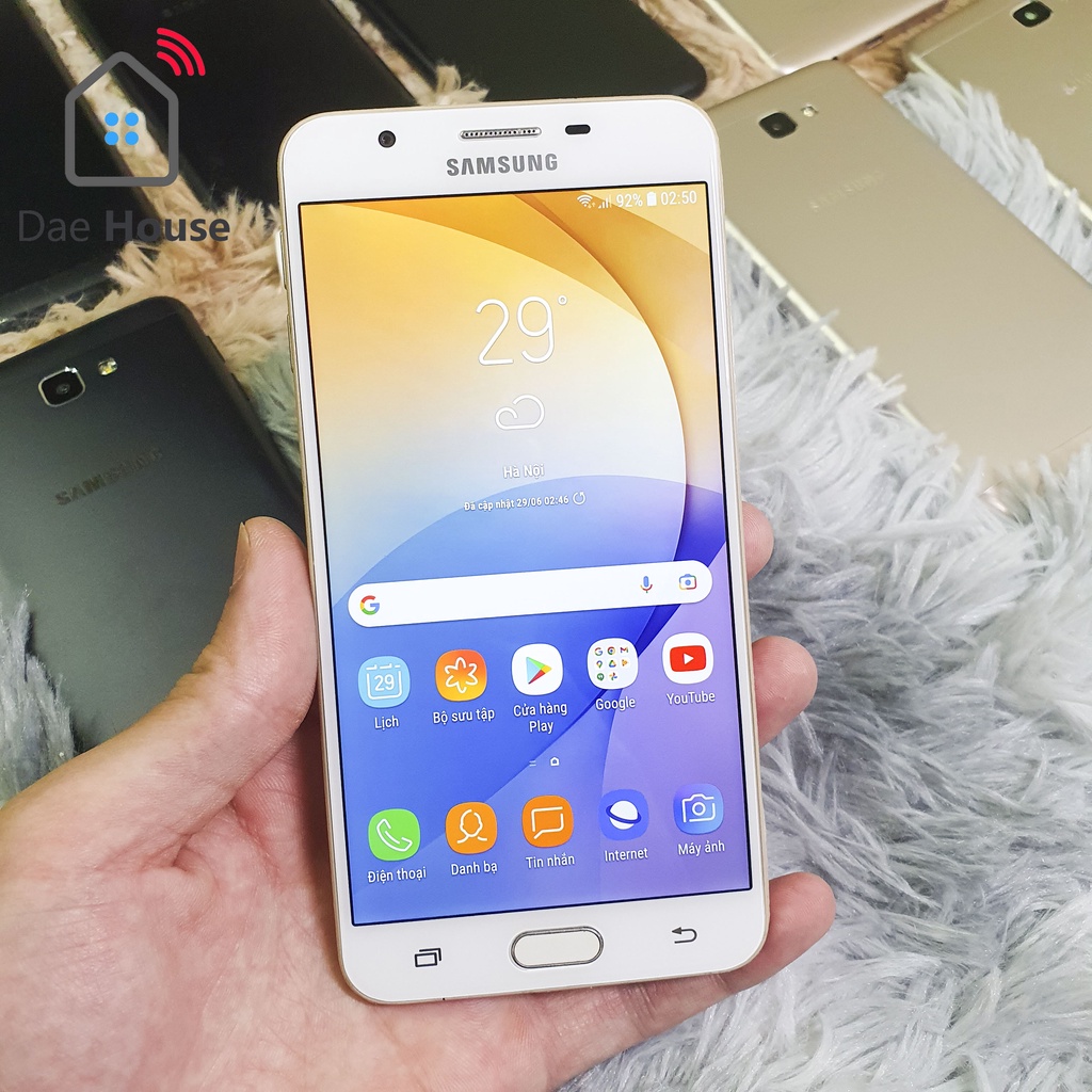 Điện thoại Samsung Galaxy J7 Prime chính hãng 2 sim 2 sóng, ram  3GB, pin khỏe, màn hình to chơi ngon pupg, liên quân
