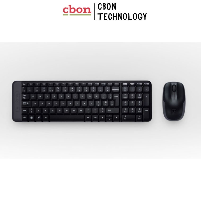 Bộ chuột bàn phím chuột wireless Logitech MK220 -CBon Technology- CB091 Hàng Chính Hãng Giá Tốt