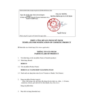Sữa rửa mặt ngăn ngừa mụn