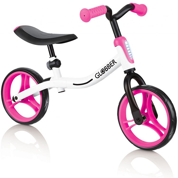 Xe Thăng Bằng Globber Go Bike - Trắng/Hồng