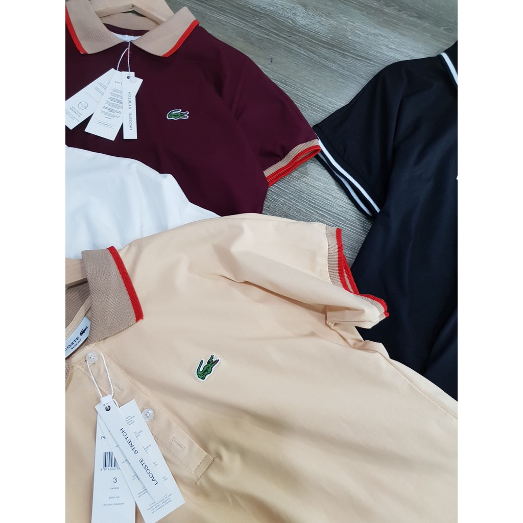Áo thun nữ, áo Polo Lacoste hàng dư xịn hàng chuẩn loại 1 | BigBuy360 - bigbuy360.vn