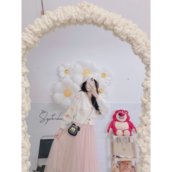 Set áo len công chúa