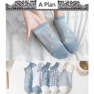 Vớ Cổ Thấp Mỏng Nhẹ Thời Trang Nhật Bản Dễ Thương Cho Nữ