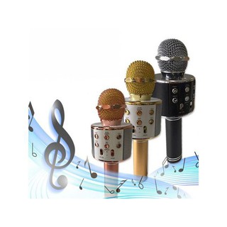 (SỈ LẺ GIÁ RẺ) MICRO KARAOKE KÈM LOA WSTER WS-858 (MÀU NGẪU NHIÊN) (HÀNG TỐT)