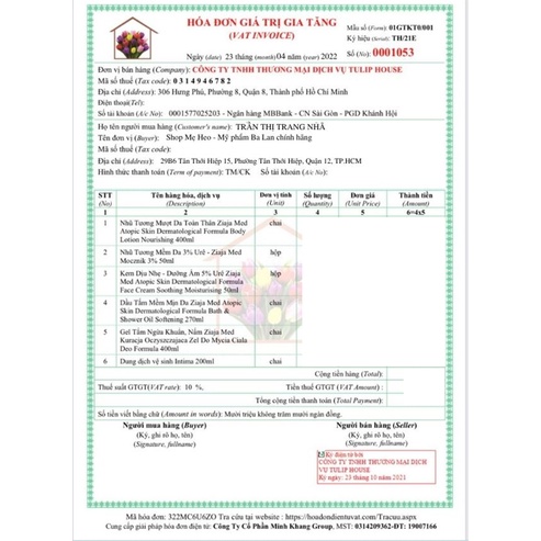 Kem dưỡng ẩm làm mềm da Ziaja Med với 3% Urê dưỡng ẩm dịu nhẹ và phục hồi da 50ml